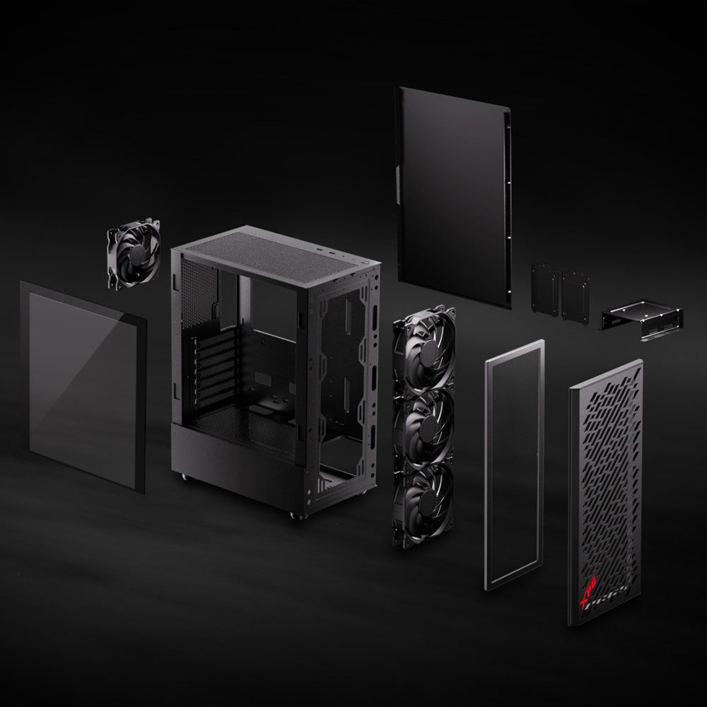 XPG Casing VALOR AIR Mid Tower Gaming Black XPG Casing VALOR AIR Mid Tower Gaming Black